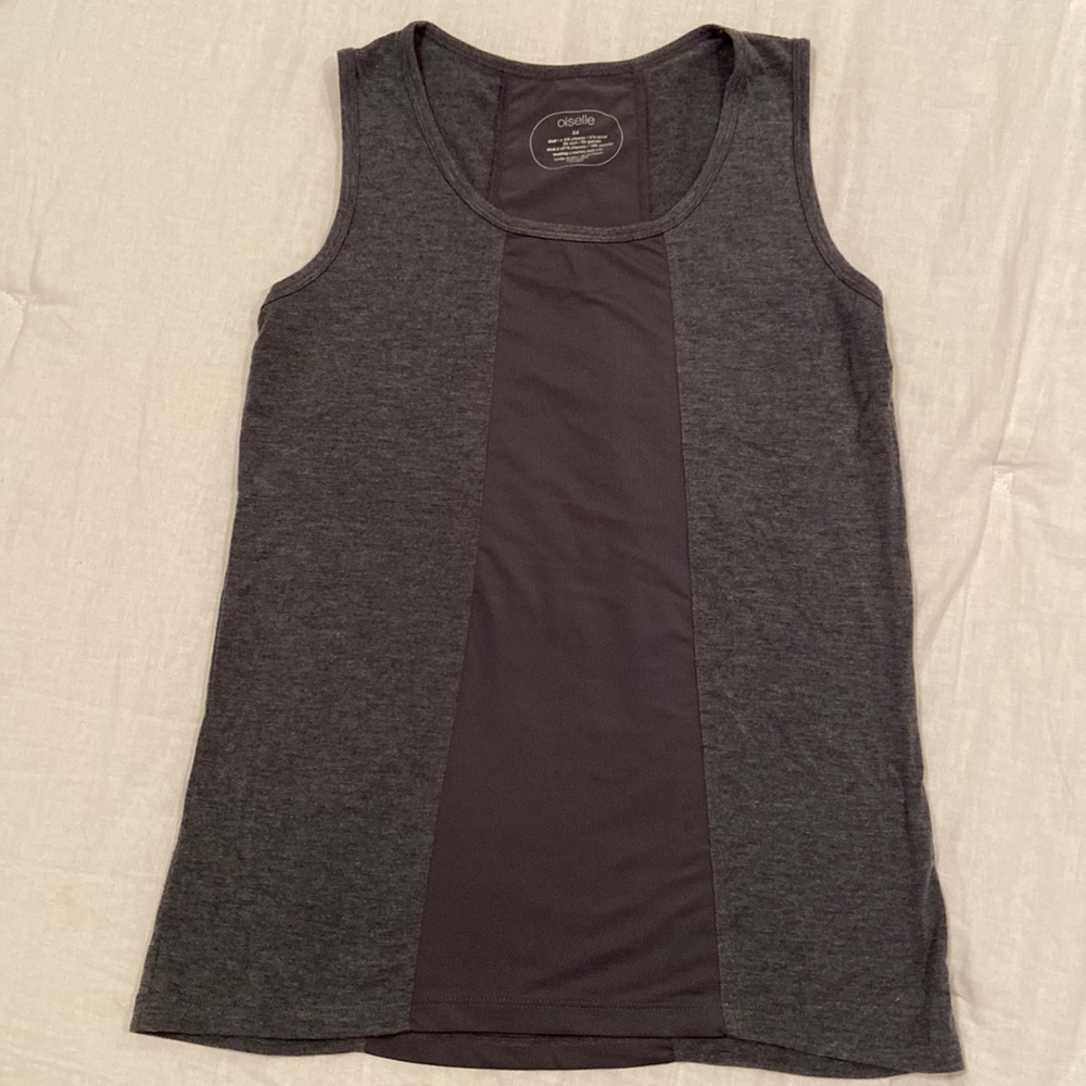 Oiselle mixed material tank